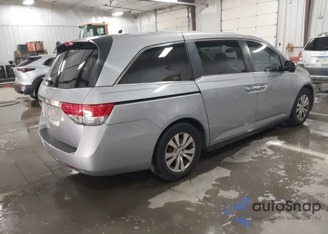 2016 Honda Odyssey Ex-L из США, поврежденный, VIN 5FNRL5H66GB049624